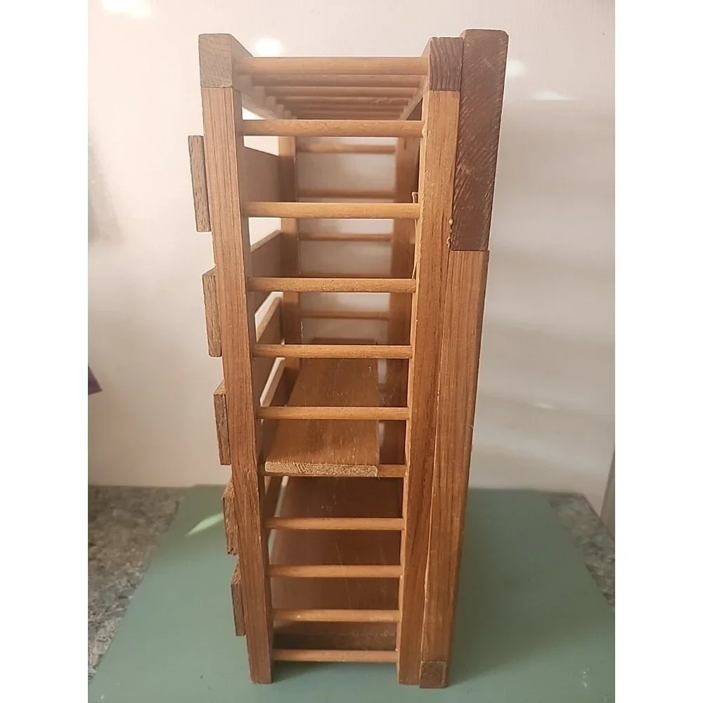13" Wooden Display Shelf For Craft Shows or Collectibles - Picture 6 of 7